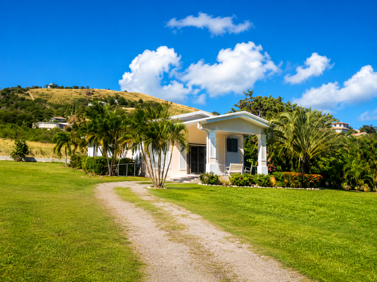White Kingdom Hall of Jehovah's Witnesses in Fulladosa, Culebra, Puerto Rico
